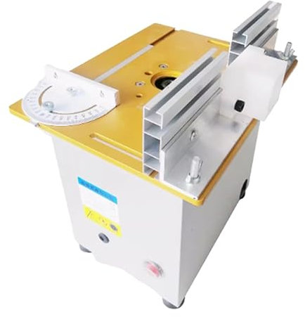 Mini sierra de mesa, precisión pequeña ajustable de 300 W, sierra ingletadora ajustable de 0 a 180°, precisión portátil para manualidades, plástico, cobre, acrílico, tablero de madera fina