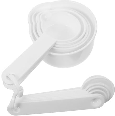 FUNOMOCYA Taza y Cuchara Medidora Utensilios de Cocina para Hornear Tazas Medidoras Reutilizables y Cucharas Pequeñas para Cocina