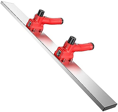 Kit de chape vibrante en béton – Alimenté par batterie sans fil pour ciment, plâtre, mortier – Outil efficace de nivellement et de finition de surface pour projets de construction