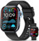 Reloj Inteligente Mujer Hombre con ECG/HRV/Ácido Úrico/Lípidos/𝐆𝐥𝐮𝐜𝐞𝐦𝐢𝐚, 1.96 AMOLED Salud Smartwatch con SpO2/BMI/Presión Arterial/Temperatura Corporal para Android iOS