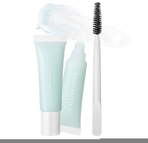 Mppchhn Gel Sourcils,Fixateur Sourcils - Gel 12Ml Résistant Séchage Rapide Naturel Résistant à l'Eau avec Applicateur pour Femmes Quotidien Soirée Mariage Voyage Fête Occasionnels