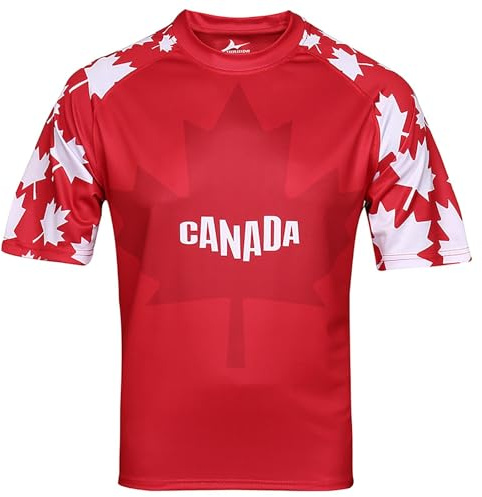 Tshirt Uomo 2024 Uomo Calcio Europa/America Coppa Calcio T-Shirt Felpa Fan Footy Mezza Manica, Lilla, S