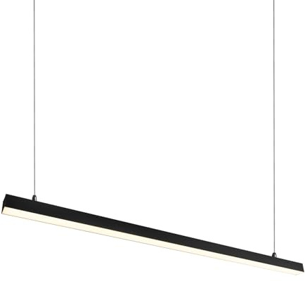 Luminaria Lineal LED Philips 2835 150 Cm CCT (Tonalidad Luz Regulable) 50W 7500Lm IP40 Acabado Negro Superficie/Suspendida | Greenice