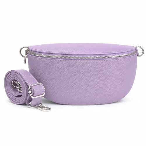 Woodland Leathers Cross Body Bag for Women Genuine Italian Leather Cross Over and Bumbags for ladies, Convertible Crossbody Sling Bag leather Belt Bag for Women with Adjustable Strap | Crossbody Bag Bumbag