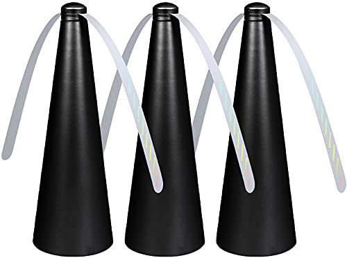 TableRe Ventilateurs Anti-Mouches Lot de 3 Électrique Répulsif à Pales Multi-Insectes sans Produits Chimiques Ventilateur Anti Moustique D'intérieur ou D'extérieur pour Restaurants
