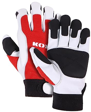 KOX Arbeitshandschuhe/Gartenhandschuhe Tec Rot Gr. Gr. 11