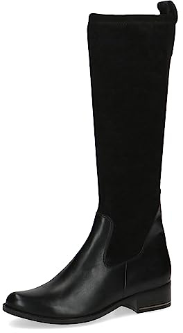 CAPRICE 9-25514-41, Botas planas para Mujer, Negro (Black Comb), 40 EU