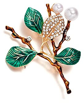 Equirider Pflanze Blume Emaille Brosche Ahorn Blatt Gänseblümchen Tulpe Bouquet Korb Glocke Orchidee Rose Blume Revers Pins Hochzeit Schmuck