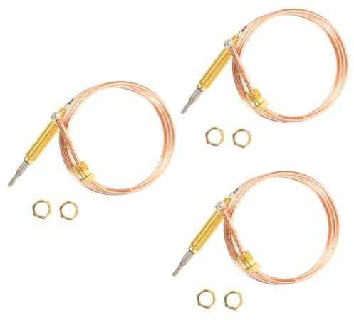 Garneck 3 Stücke Thermoelement Für Grill Kamin Temperatur Thermoelement Sensor K Typ Thermoelement