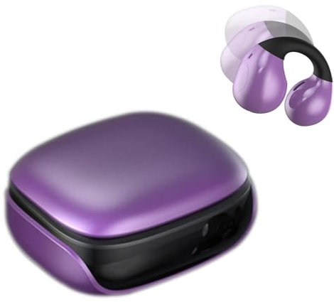 Clip-On-Ohrhörer, kabellos, Luftknochenleitung, Bluetooth-Kopfhörer, Laufen, offene Ohrhörer, mit Haken für Arbeit, Spiele, Außenohr, Sport-Kopfhörer, Radfahren, Headset für iPhone, Android