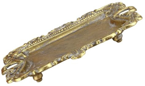 KITANDOVE Legierung Schmuck Lagerung Tablett Vintage Schmuck Gericht Dekorative Organizer
