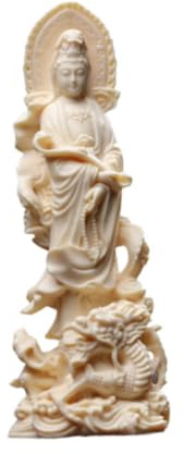 Milageto Buddhistische Guanyin-Statue, Göttin der Barmherzigkeit, Kuan Yin-Statue, weibliche Quanyin-Figur, Wohndekoration, Buddha-Ornament, Quan Yin-Figur