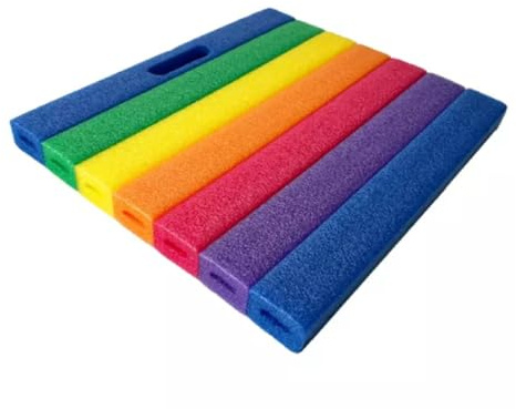 MIKONI 2er Pack Kniematte Kniekissen Kniepolster Knieunterlage Kniebrett Gartenkissen 35x30cm