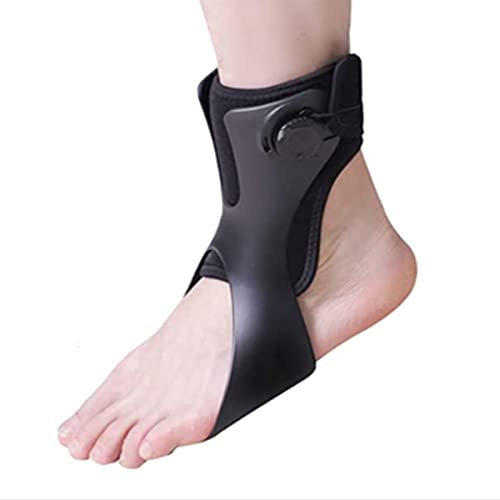Orthose Bas-Haut Drop Datte de Pied Pied Drop orthose orthosis Souppe Support pour Les Chaussures d'hémiplégia Stabizer de Pied de Marche, Pied Droit, XL, Pied Gauche-L
