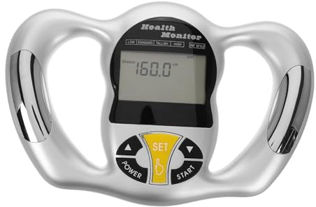 ERINGOGO Monitor Exacto Portátil Digital de Grasa Corporal Tecnología Ligero y Material Abs Resistente para Medición Momento y Lugar