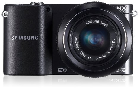 Samsung NX1000 SMART Digital Compact System Camera - Black (20.3MP, 20-50mm Lens Kit) 3.0 inch LCD (Renewed)