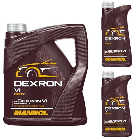 6 Liter Original MANNOL Getriebeöl Dexron VI Gear Oil Automatikgetriebeöl