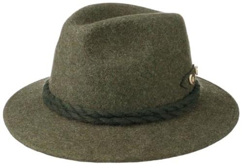 Faustmann Herren Trachtenhut Hirschhorn Oliv 56