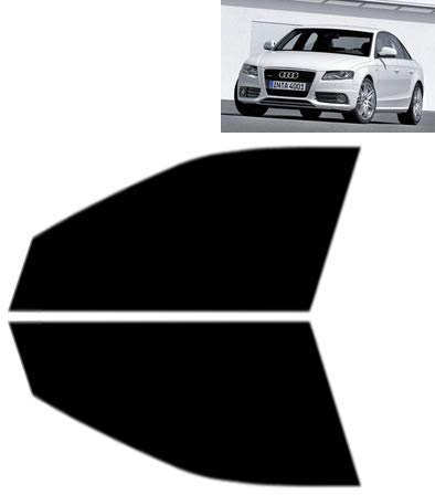 Passgenaue Tönungsfolie für-Audi A4 4-Türen Limousine 2007-2014 - Vordere Seitenscheiben (50% Hellschwarz)