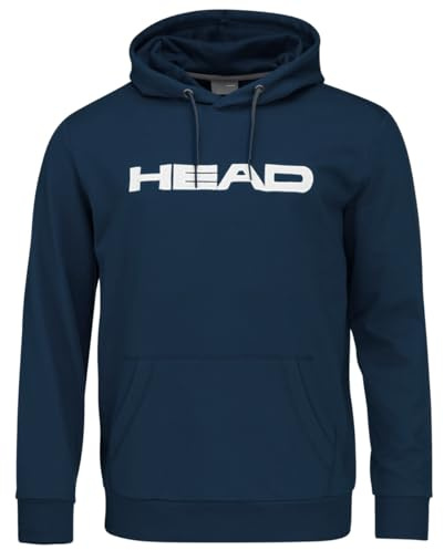 HEAD Sweatshirt Club Byron MARINEBLAUES | Größe M; für Aufwärmen, Training und Freizeit