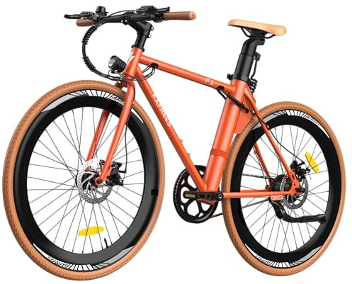 Fafrees F1 [ OFFIZIELL ] E Bike Herren Rennräder 700 C*38 C, E-Bike Damen Citybike 250W 25 km/h, Ebike Elektrofahrrad 36 V 10 Ah pedelec Scheibenbremse für Erwachsene Electric Citybike