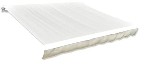 Annlera Tenda Solare 400x300 cm Tende Solari Estensibili Da Esterno Balcone Tenda Parasole A Bracci Autoportante Crema