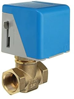 1PCS 1/2 3/4 1 Zoll Zwei-Wege-Elektro-Messing-Absperrventil 220V 2-Draht-Elektro-Absperrventil (Size : 3/4, Color : 110VAC)