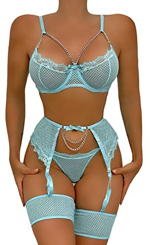 WILLBEST Dessous Grosse grössen Damen rot Dessous XXL unterwäsche bestellen BH offen ouvert Babydoll schwarz Sport BH verstellbar Sexy nippelklemmen brustwarzen Sex Sport große brüste reizwaes