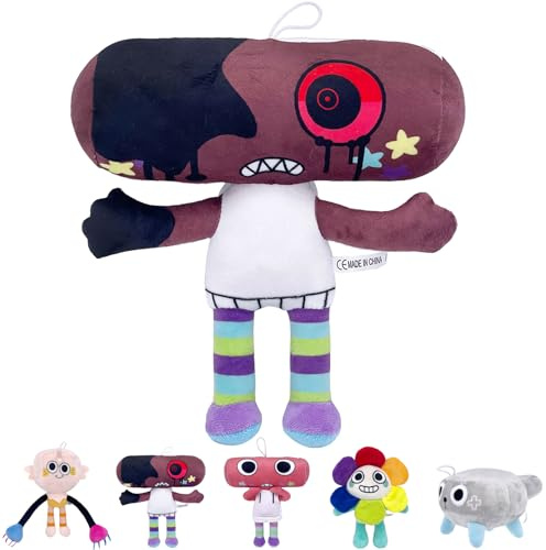 YOUYIKE Dandy Horror Games Plüsch - Dandys World 30 cm The World Game Kiesel Plüsch Plüschtier für Jungen Mädchen Weiches Stofftier Kissen Puppe Geschenk