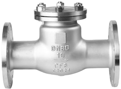 Clapet anti-retour horizontal à battant femelle, en acier inoxydable 304, H44W, DN15, 20, 25, 32, 40 ou 50, 1 pièce (pouces).