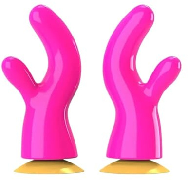 Helmhörner Motorrad-Kopfbedeckungen, Geweihe, Helme, Rentiergeweihe, Helm, süßer Rentierhorn-Aufkleber, Helm-Dekor-Zubehör(Pink)