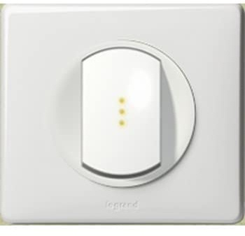 Interrupteur Va et Vient à Voyant lumineux Legrand Blanc
