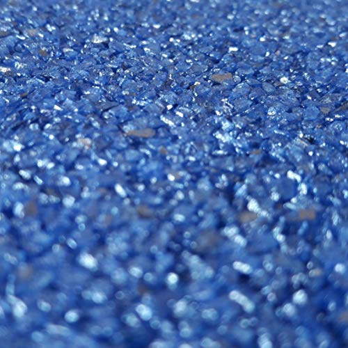 18kg Buntsteinputz Mosaikputz Perlglanzputz 1-2mm Blau Glasputz Wandputz