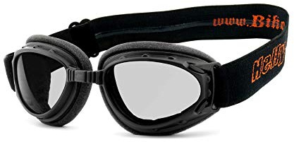 Helly® - No.1 Bikereyes® | SELBSTTÖNEND | Motorradbrille, Bikerbrille | beschlagfrei, winddicht, HLT® Kunststoff-Sicherheitsglas nach DIN EN 166