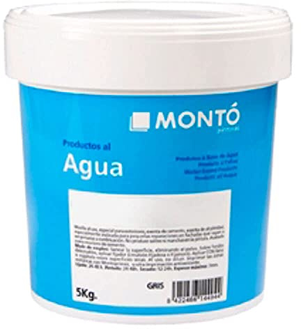 Masilla Al Uso Reparación Fachadas Pintura para Fachadas especial Exteriores color Gris (Gris 20kg)