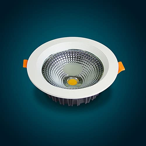LED Recessed Spotlight 40W Flush Mount Spot Lighting Indoor, Mini Ceiling Light Fixture Directional Accent Spots Lamp, Gallery Corridor Living Room Bedroom Spotlights