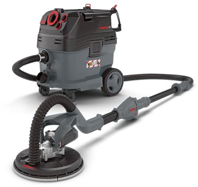 MENZER Dustfree Système de Ponçage pour la Construction à sec avec LHS 225 + VCM 530 PRO