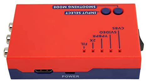 Per Convertitore RetroScaler2x, Interfaccia Multimediale HD, Segnale 480p60 Reale, Compatibile con Console di Gioco retrò, Latenza, Transcodificatore Per Esposizioni a 15 KHz