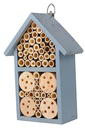 Supvox Insektenhaus Für Garten Holz Nest Zimmer Holzbienenstock Außenhütte Ornament