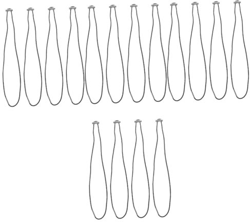 MAGICLULU 16pcs Elastic Trash Can Bands Bag Fixing Ring Circumference Elastic Bands for Garbage Bin