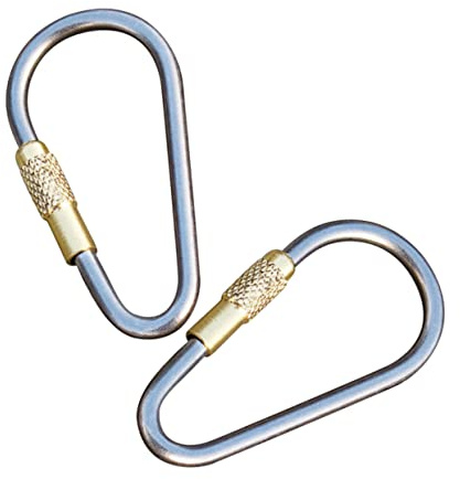 KITANDOVE 2stücke Outdoor Multifunktions-karabiner Aus Titanlegierung Hochfeste Schlösser Für Camping Klettern Und Rucksack Für Hängematten Schlüsselanhänger Und Mehr