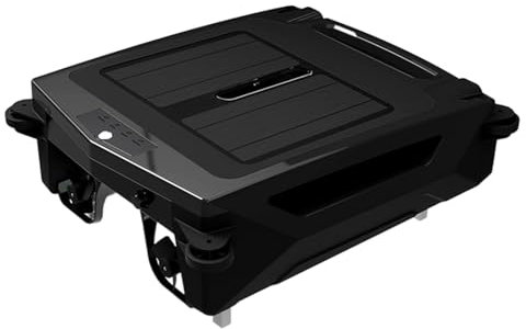 Beachtiful Robot Nettoyeur de Piscine, écumoire de Piscine Double Solaire/Batterie, Aspirateur de Piscine Automatique, pour Piscine Hors Sol/Creusée