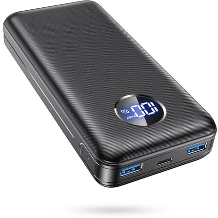 Power Bank, 26.800mAh Powerbank, Externe Handy-Akkus mit 22.5-W-Schnellladefunktion, USB-C-Eingang & -Ausgang, PD 3.0 und QC 4.0. Kompatibel mit iPhone 17, 16, 15, 14, 13, 12, für Samsung Galaxy S25