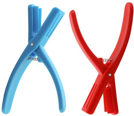 OFFSCH 2pezzi Strumento Sguscia Gamberi Doppio Attrezzo Multifunzionale per Crostacei Sbuccia Code di Gamberi e Astici Design Innovativo per Rimuovere Facilmente Gusci e Prelevare Carne p