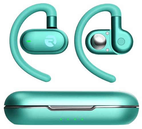 Raycon Open Earbuds – True Wireless Open Ear Bluetooth Headphones, Hook Design, IPX5 Water Resistant, 40 Hours of Battery Life (Mint)