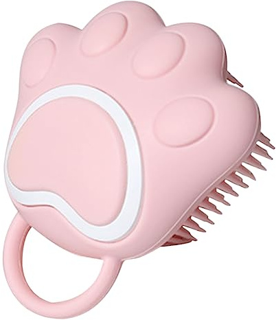 DEARMAMY Spazzola Massaggiante per Capelluto in Silicone Pettine per Shampoo e Doccia Scrub per Massaggio della Testa