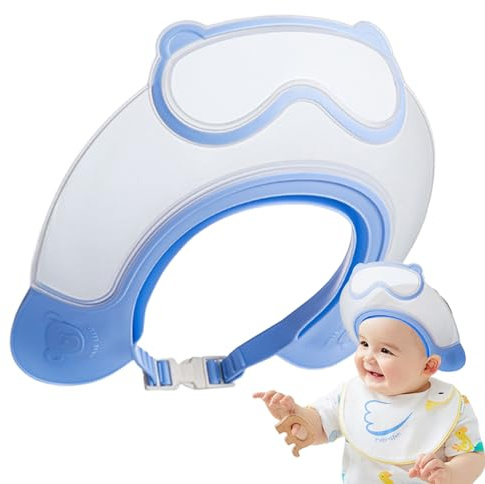 Kinder Duschhaube, Baby Verstellbarer Shampoo Schutz, Haare Waschen Kinderschutz, Baby Haarwaschhilfe, Duschhaube Kinder Augenschutz, Badezimmer Sicherheitszubehör für Badewanne und Reisen