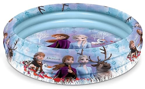 DISNEY Frozen INFLATABLE garden pool, round children's pool BESTWAY 100 cm (Frozen)