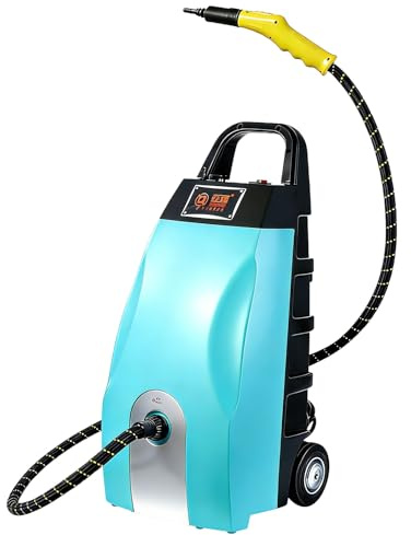 YISHENX Multifunktionell ångtvätt, 3,5 l högtemperaturångtvätt, 230°F högtemperaturånga, kontinuerlig ångeffekt, rengör effektivt köksfett och mattor, för rengöring av hem och bil