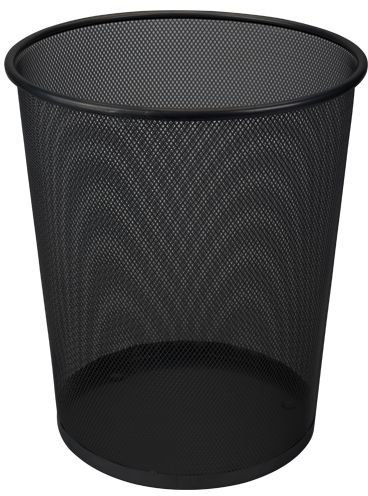 Cestino per la carta 19l Filo cestino carta secchio pattumiera filo metallico pattumiera 2 colori nero
